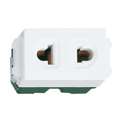 Ổ cắm đơn 2 chấu không màn che Wide Panasonic WEV1091SW