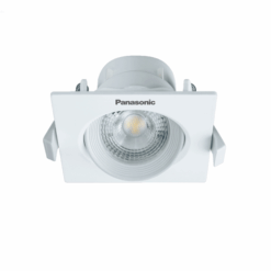 Đèn led âm trần vuông 7w chỉnh góc Panasonic