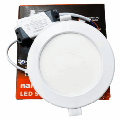 Đèn Led Slim Downligt Hera series 9W viền trắng NSD093W110