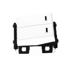 Công tắc B, 1 chiều, loại đôi, cỡ nhỏ, bắt vít, WEV502107SW