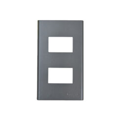 Mặt dùng cho 2 thiết bị , màu xám  ánh kim, WEVH68020MYH