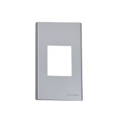 Mặt dùng riêng cho ổ đơn 3 chấu, màu xám ánh kim, WEVH680290MYH