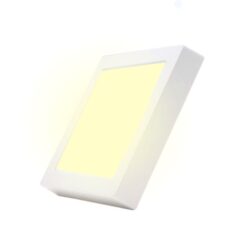 Đèn Led ốp trần vuông 12W viền trắng NPL124S