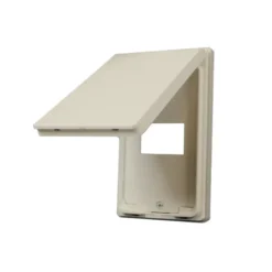 Mặt 1 thiết bị - Có nắp che mưa Màu beige, WEG7901K-VN