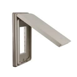 Mặt 3 thiết bị - có nắp che mưa  Màu beige WEG7903K-VN