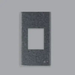 Mặt dùng riêng cho ổ cắm đơn 3 chấu ,màu đen ánh kim WEV680290MB