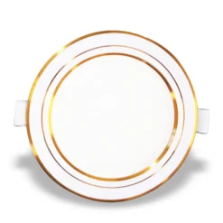 Đèn Led Slim Downligt Hera series 12W viền vàng NSD12CG135