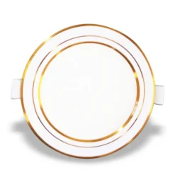 Đèn Led Slim Downligt Hera series 9W viền vàng NSD093G110