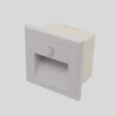 Đèn lối đi thân màu trắng ,lắp âm cảm biến NSLX901WS