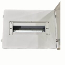 Tủ điện âm tường màu trắng ánh kim BQDX08T11AV