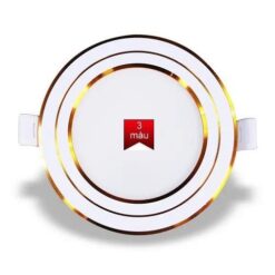 Đèn Led Slim Downligt Hera series 7W viền vàng NSD07CG90