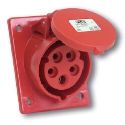 Ổ cắm gắn âm loại kín nước dạng nghiêng NIS433-6FC