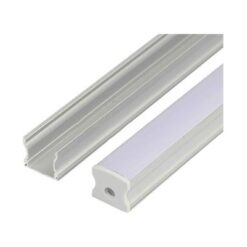 Nẹp nhôm dùng cho dây led trong nhà lắp nổi NST-AB1414