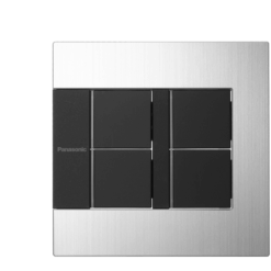 Bộ 4 công tắc có đèn báo WTEGP54562S-1-G