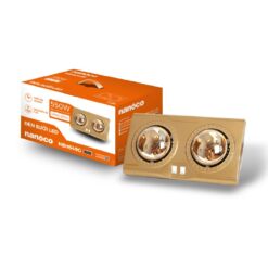 Đèn sưởi 2 bóng 550W NBH634BE