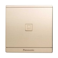 Ổ cắm data CAT5E, màu vàng ánh kim WMF421MYZ-V